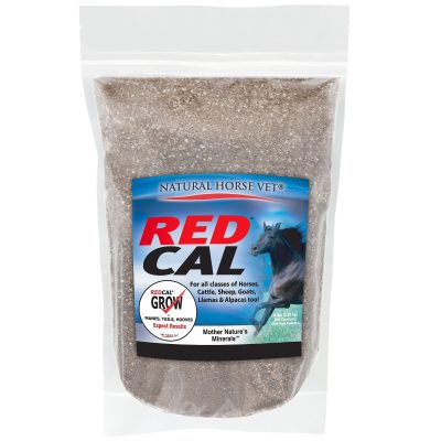 Natural Horse Vet Multi-Species Red Cal Grow Mane & Tail Supplement, 4-lb bag