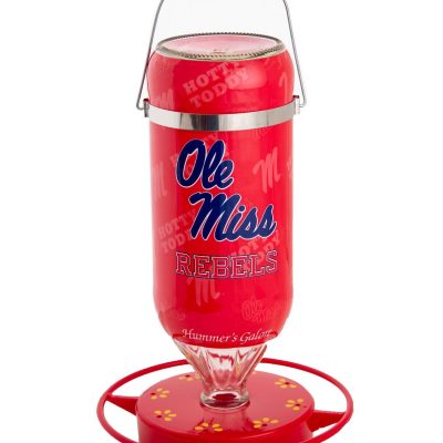 Hummer's Galore NCAA Hummingbird Feeder, 32-oz, University of Mississippi