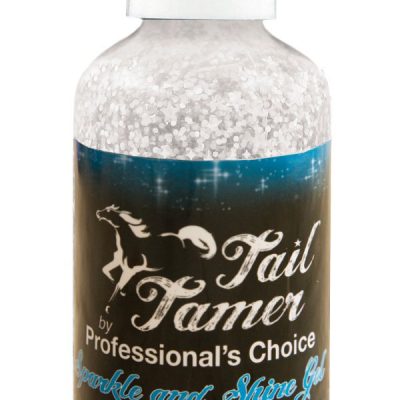 Tail Tamer by Professional's Choice Sparkle & Shine Gel Horse Polish, White, 4.4-oz jar