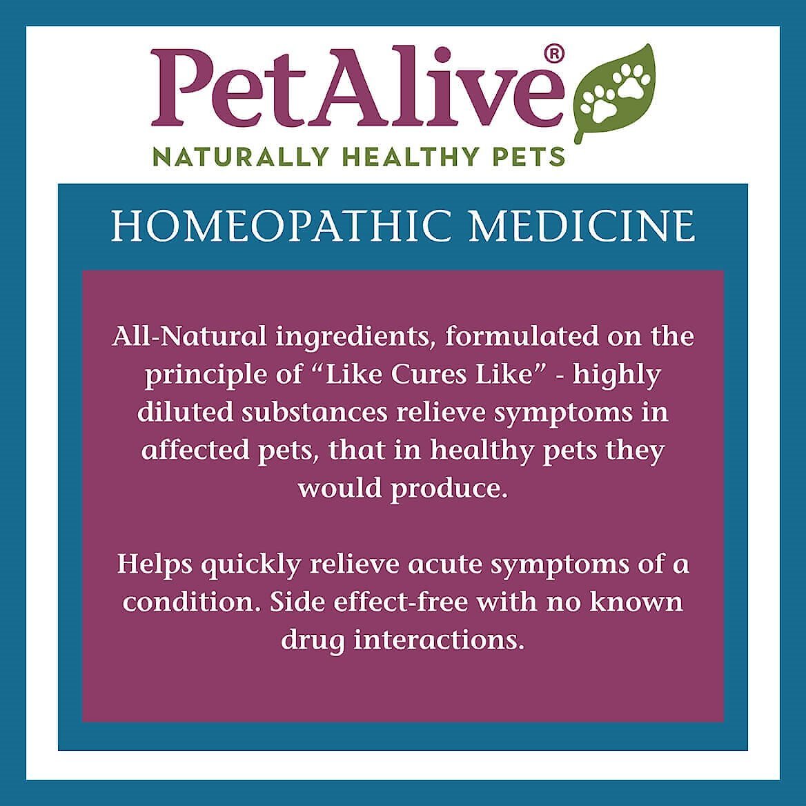 PetAlive Thyroid Soothe Homeopathic Medicine for Hyperthyroidism for Dogs & Cats, 1-oz jar
