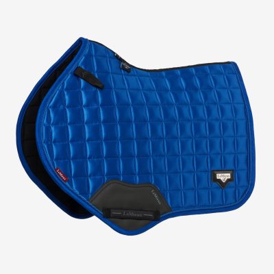LeMieux Loire Classic Close Contact Square Horse Saddle Pad, Benetton Blue, Small/Medium