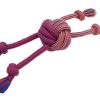 Mammoth Flossy Chews EXTRA Monkey Fist Tough Rope Tug Dog Toy, 18-in - image 1