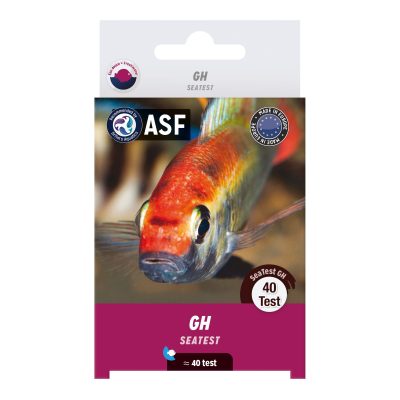 ASF SEATEST GH Total Hardness Fish Aquarium Water Test Kit, 40 count