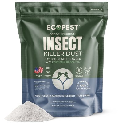 ECOPEST Broad-Spectrum Insect Killer Dust Dog & Cat Flea & Tick Powder, 1-lb bag