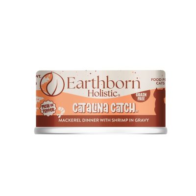 Earthborn Holistic Catalina Catch Grain-Free Natural Canned Cat & Kitten Food, 5.5-oz, case of 24
