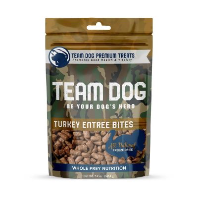 Team Dog Turkey Bites Dog Freeze-Dried Treats, 5.2-oz bag