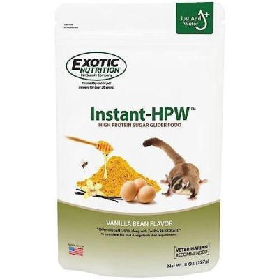 Exotic Nutrition Instant-HPW Original Flavor Small Pet Food, 8-oz bag
