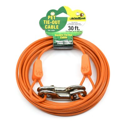 IntelliLeash Tie-Out Dog Cables, 30-ft, 125-lb