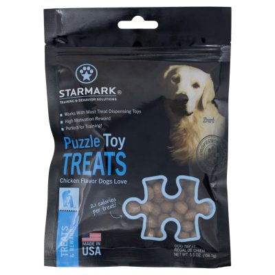 Starmark Puzzle Toy Dog Treats, 5.5-oz bag