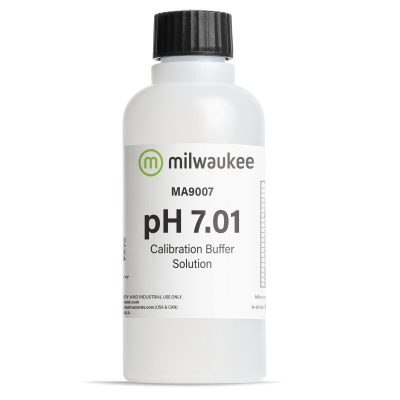 Milwaukee Instruments pH 7.01 Calibration Solution Aquarium Water Test Kit, 230-ml bottle
