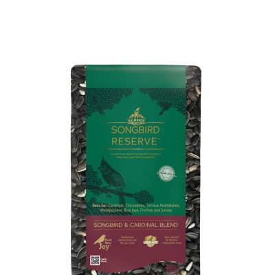 Kalmbach Feeds Songbird Reserve Songbird & Cardinal Blend Wild Bird Food, Green/Burgundy, 28-lb bag