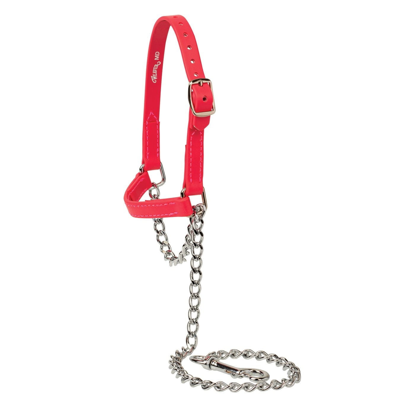Weaver Livestock Brahma Webb Sheep & Goat Halter, Strawberry, Medium