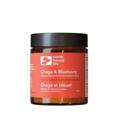 North Hound Life Eye Care Chaga & Blueberry Flavored Powder Supplement for Dogs, 1.41-oz jar