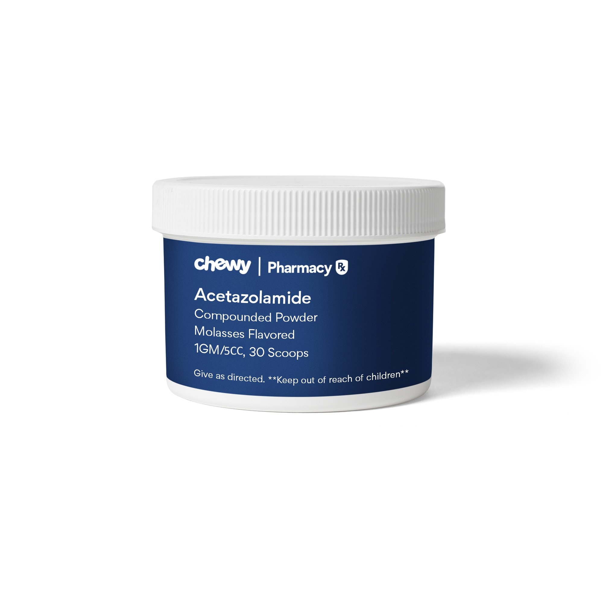 Acetazolamide Compounded Molasses Powder, 1 GM/5CC scoop, 30 scoops for Veterinary use
