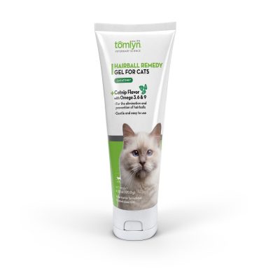 Tomlyn Laxatone Catnip Flavored Gel Hairball Control Supplement for Cats, 4.25-oz tube