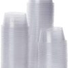 SunGrow Reptile Water Dish & Food Bowl, Lizard & Gecko Feeding Ledge Cups, 1-oz, 100 count - image 1