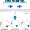 SunGrow Airline Tubing Connectors for Betta & Turtle Tank, Fish Aquarium Bubbler Air Pump Accessories, 40 count - image 5