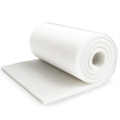 SunGrow Betta Aquarium & Koi Pond Polishing Filter Floss Media Pad for Fish Tank Cartridge, 12 x 72-in