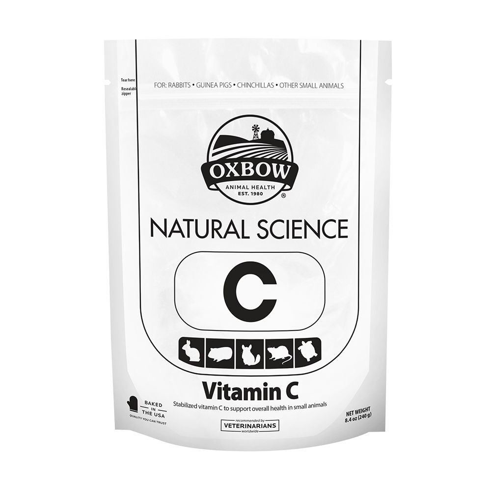 Oxbow Natural Science Vitamin C Support Small-Pet Supplement, 8.4-oz bag