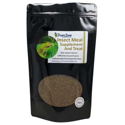 TropicZone Insect Meal Supplement & Treat Reptile Food, 16-oz bottle