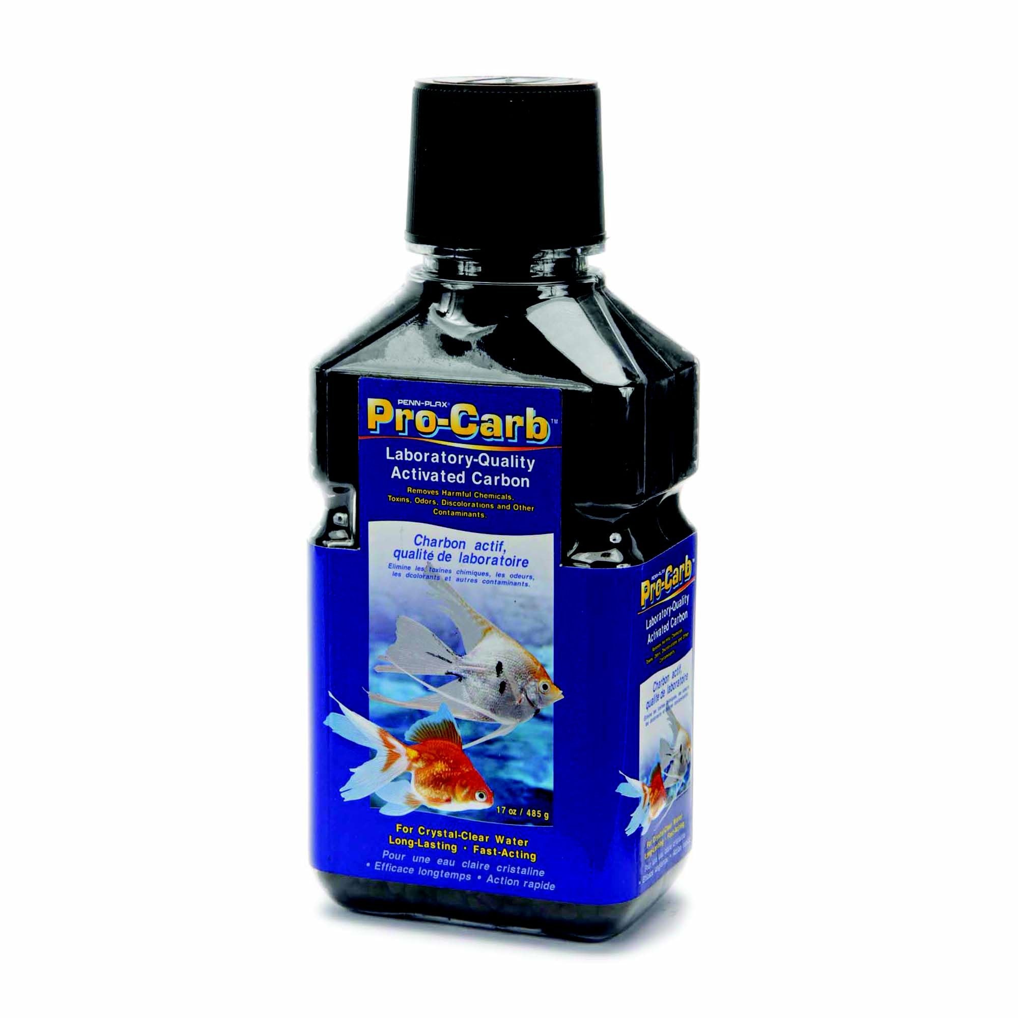 Penn-Plax Pro-Carb Activated Carbon Fish Filter Accessory, 17-oz bottle
