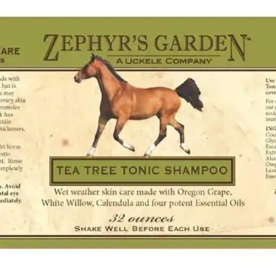 SmartPak SmartNaturals Tea Tree Tonic Shampoo Horse Skin Care Supplement, 32-oz jar