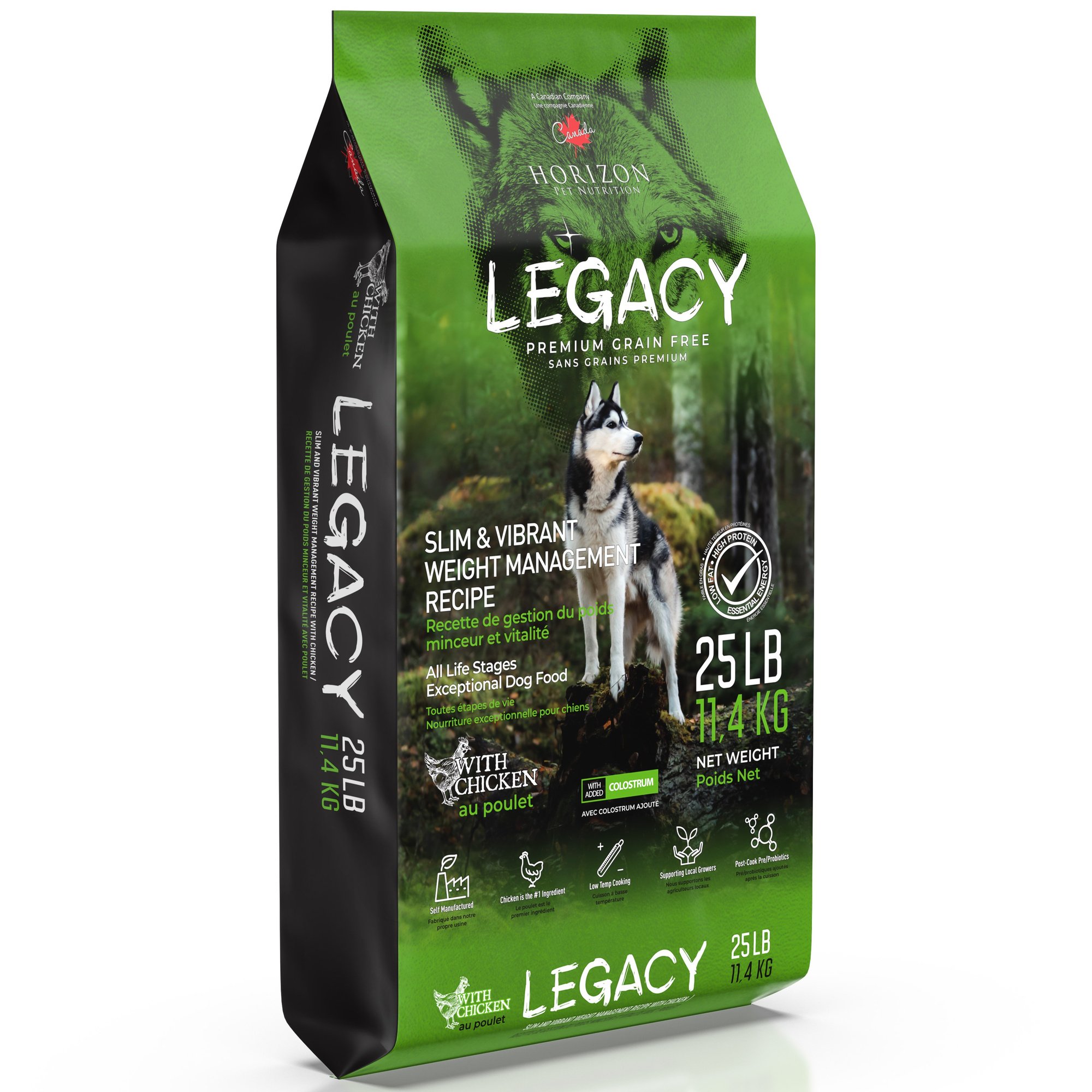 Horizon Legacy Weight Management Dog Dry Food, 25-lb bag