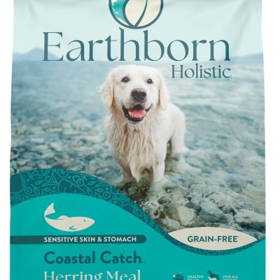 Earthborn Holistic Coastal Catch Herring Meal & Vegetables Grain-Free Dry Dog Food, 4-lb bag